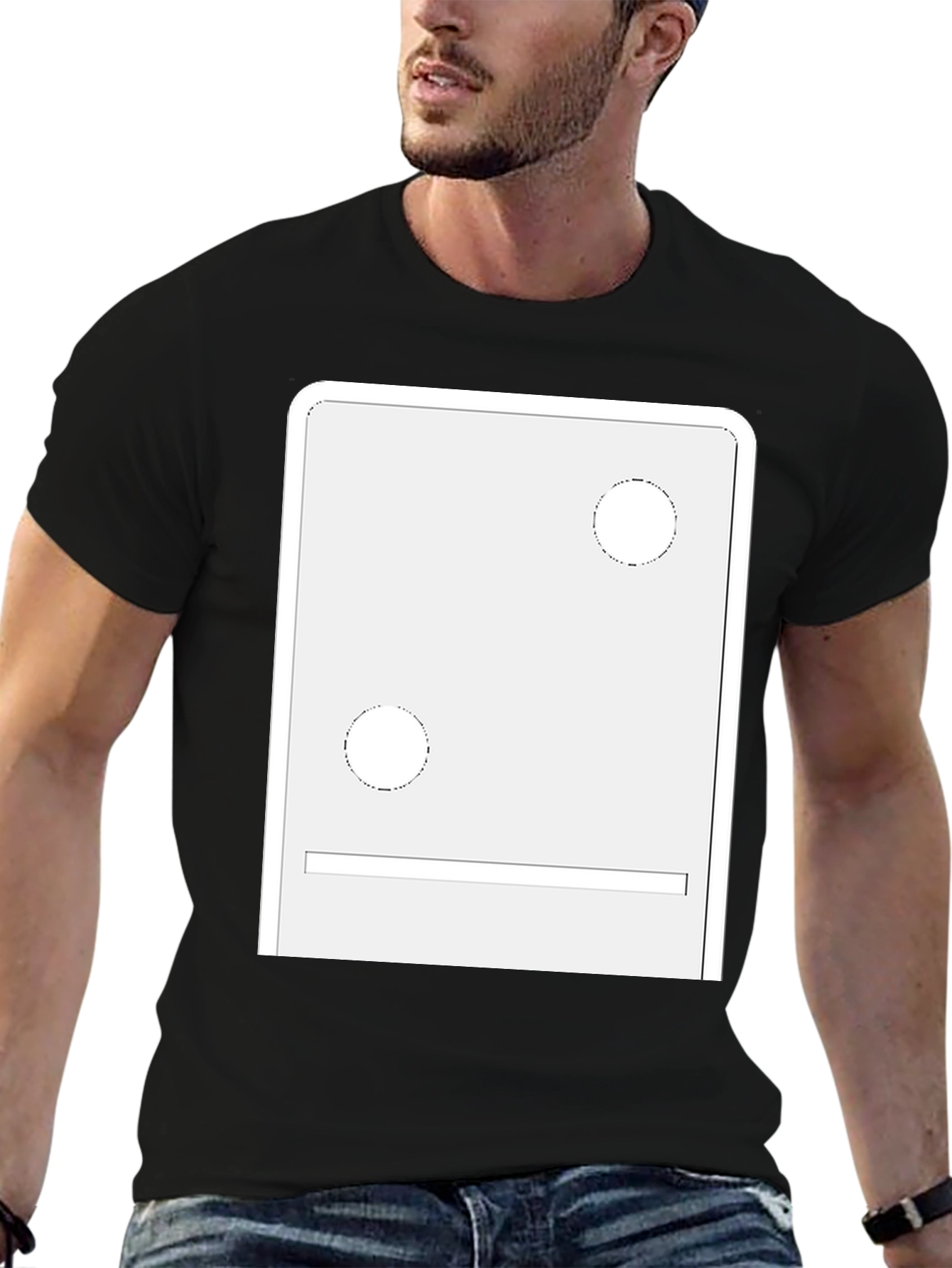 Dice Graphic T-Shirt - Classic Black Tee