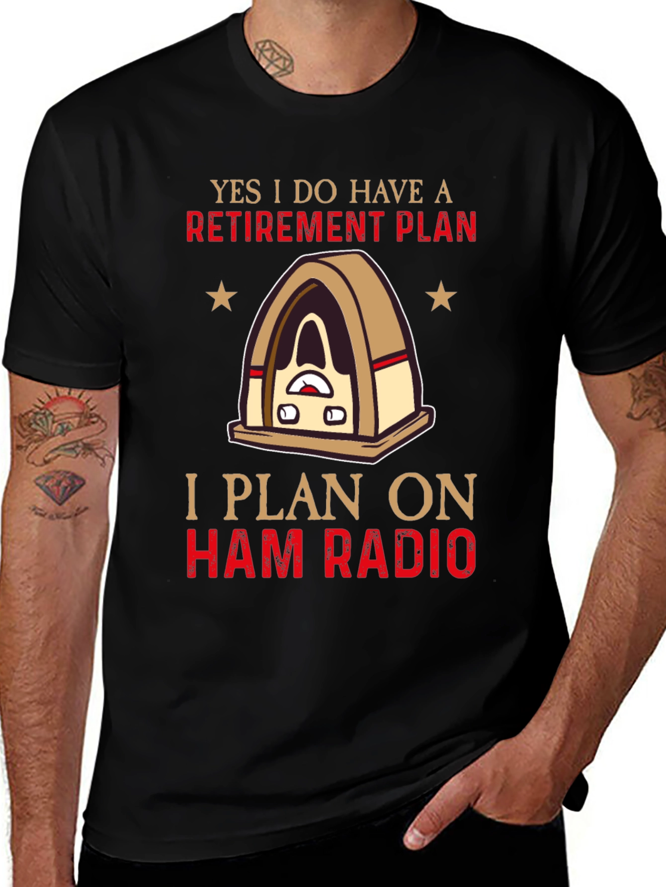 Ham Radio Retirement Plan T-Shirt