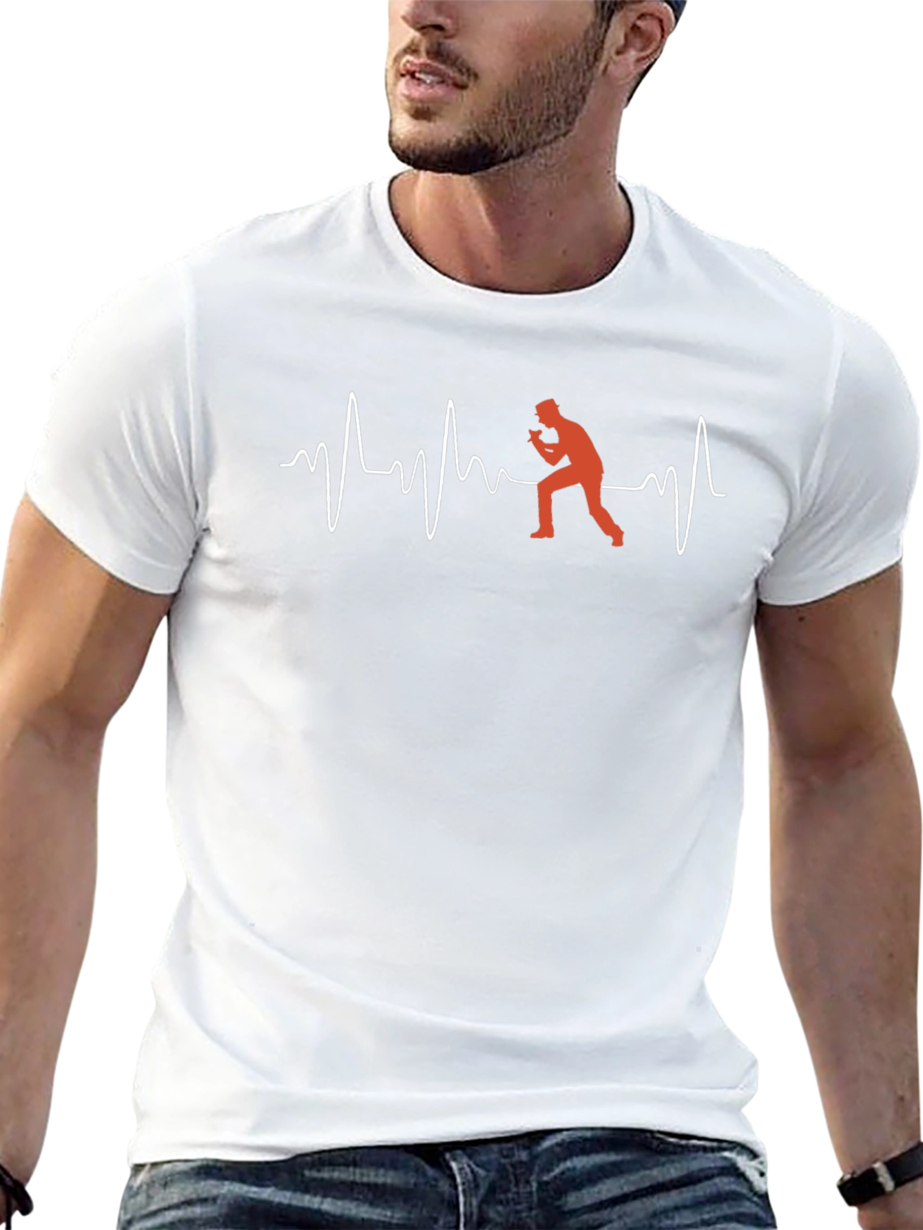 Table Tennis Heartbeat T-Shirt