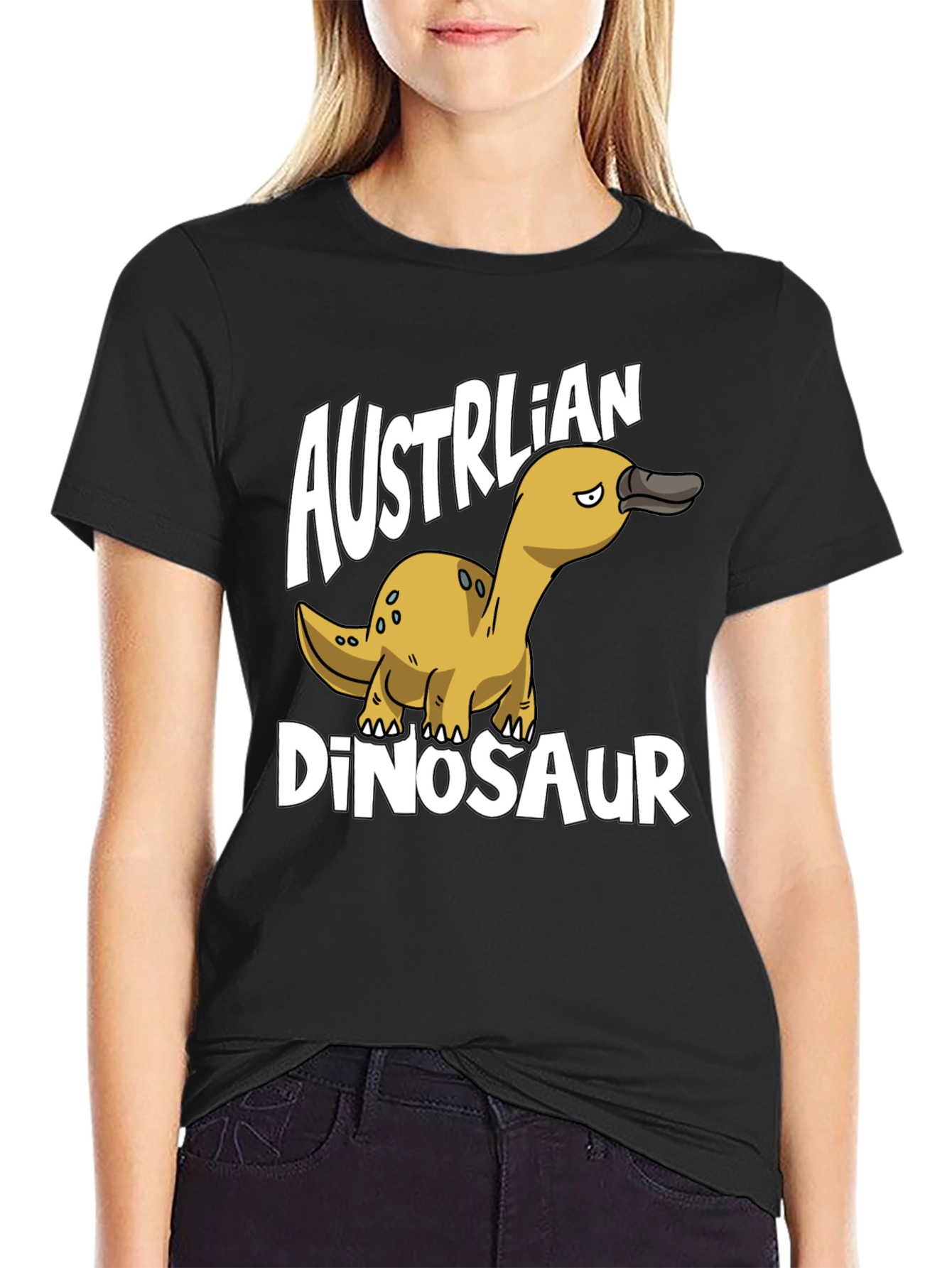 Australian Dinosaur T-Shirt - Unique Design
