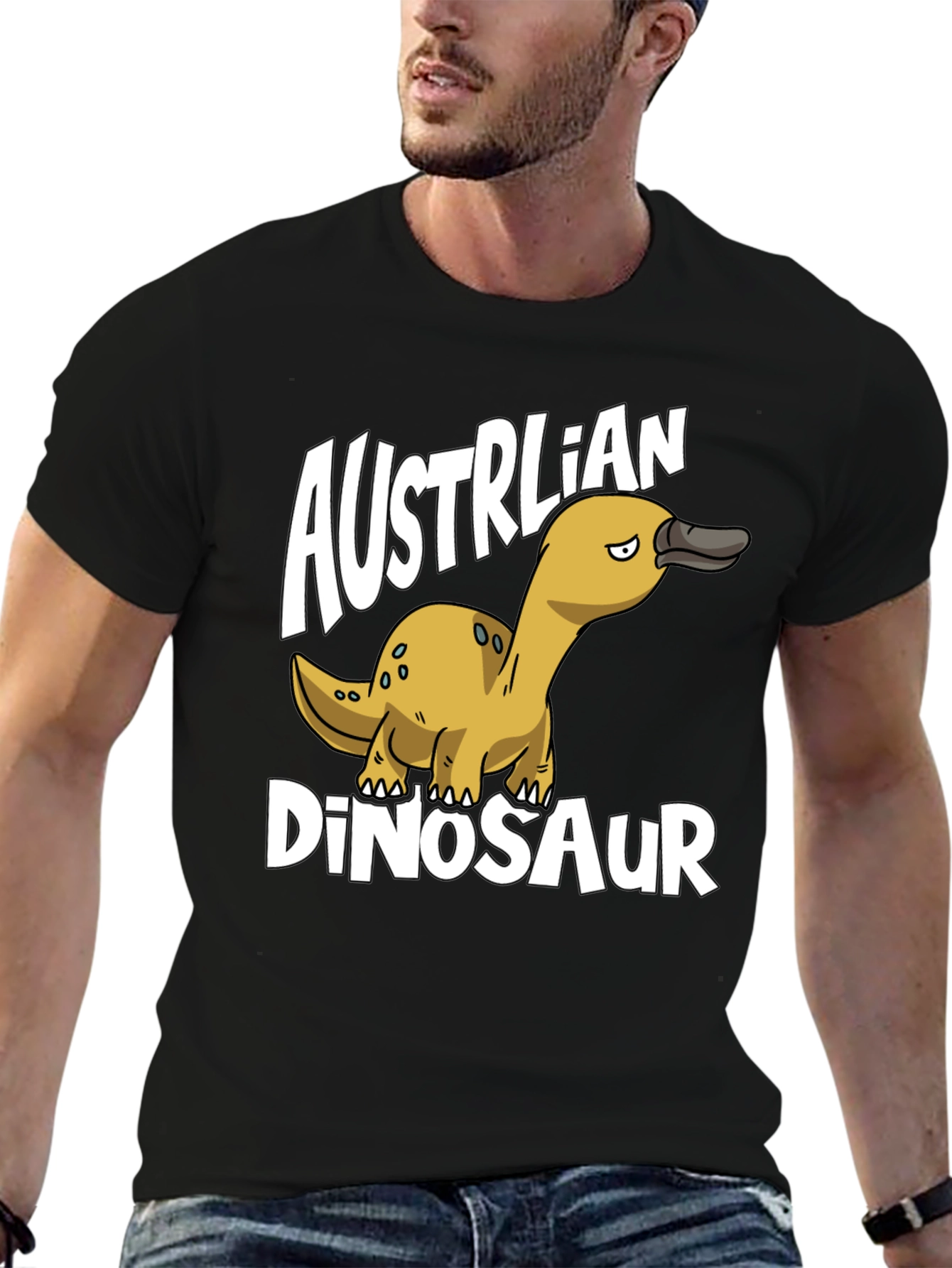 Australian Dinosaur T-Shirt - Unique Design