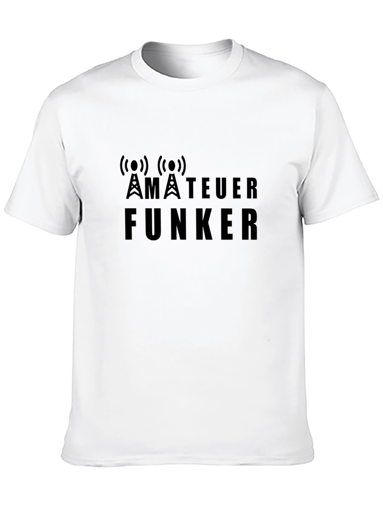 Amateur Funker Black T-Shirt