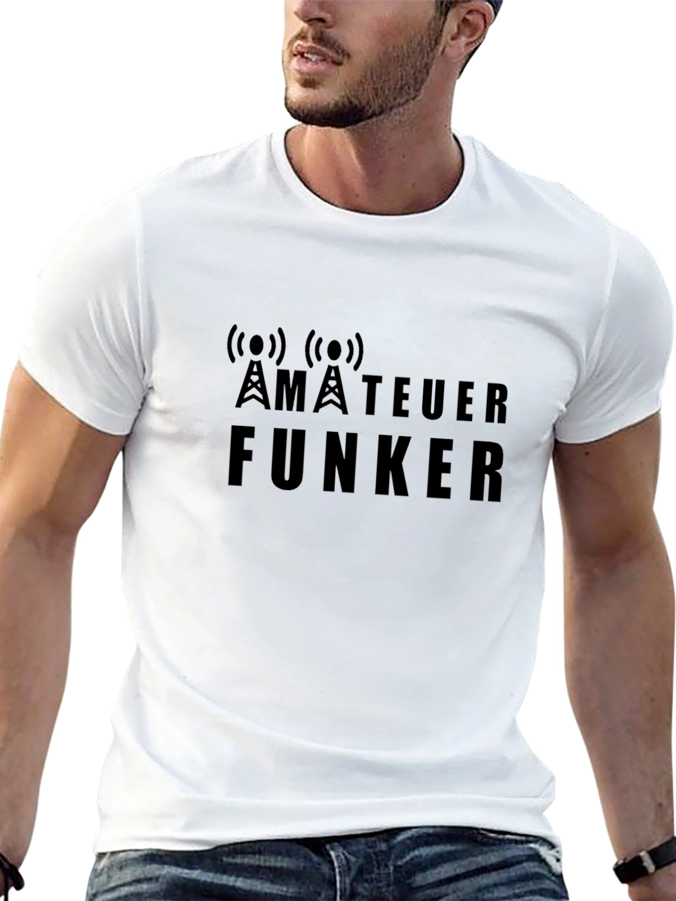 Amateur Funker Black T-Shirt