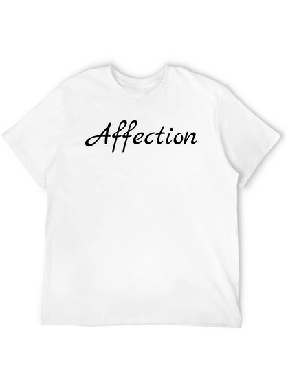 Affection Graphic Tee - Black Unisex T-Shirt