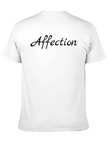 Affection Graphic Tee - Black Unisex T-Shirt