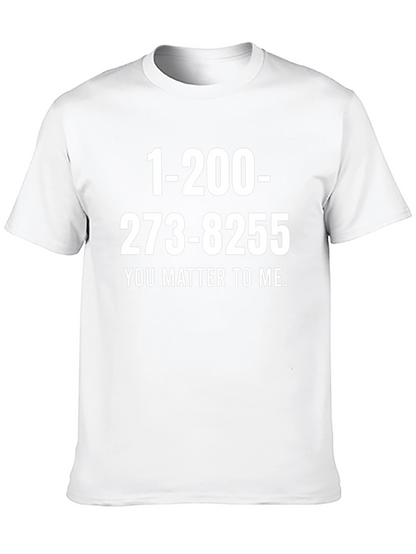 You Matter Mental Health Awareness T-Shirt