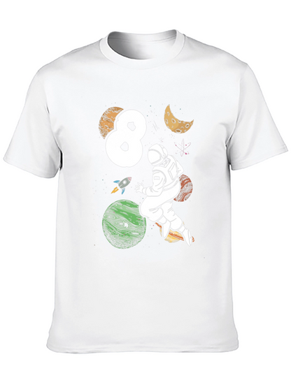 Astronaut 8th Birthday T-Shirt