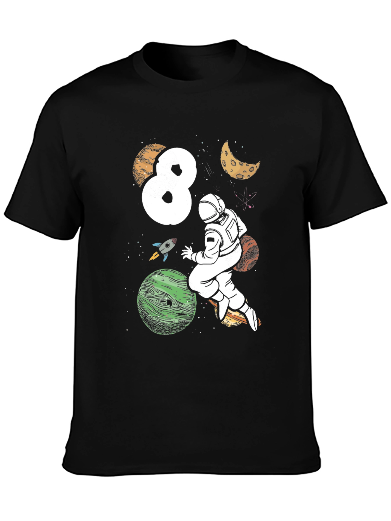 Astronaut 8th Birthday T-Shirt