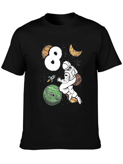 Astronaut 8th Birthday T-Shirt