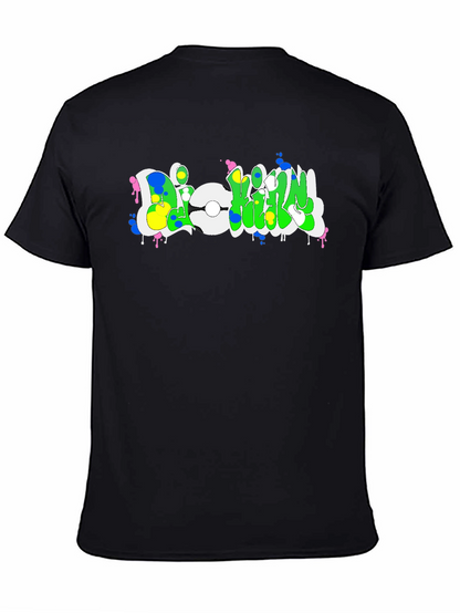 Graffiti Style Graphic Tee - Urban Streetwear