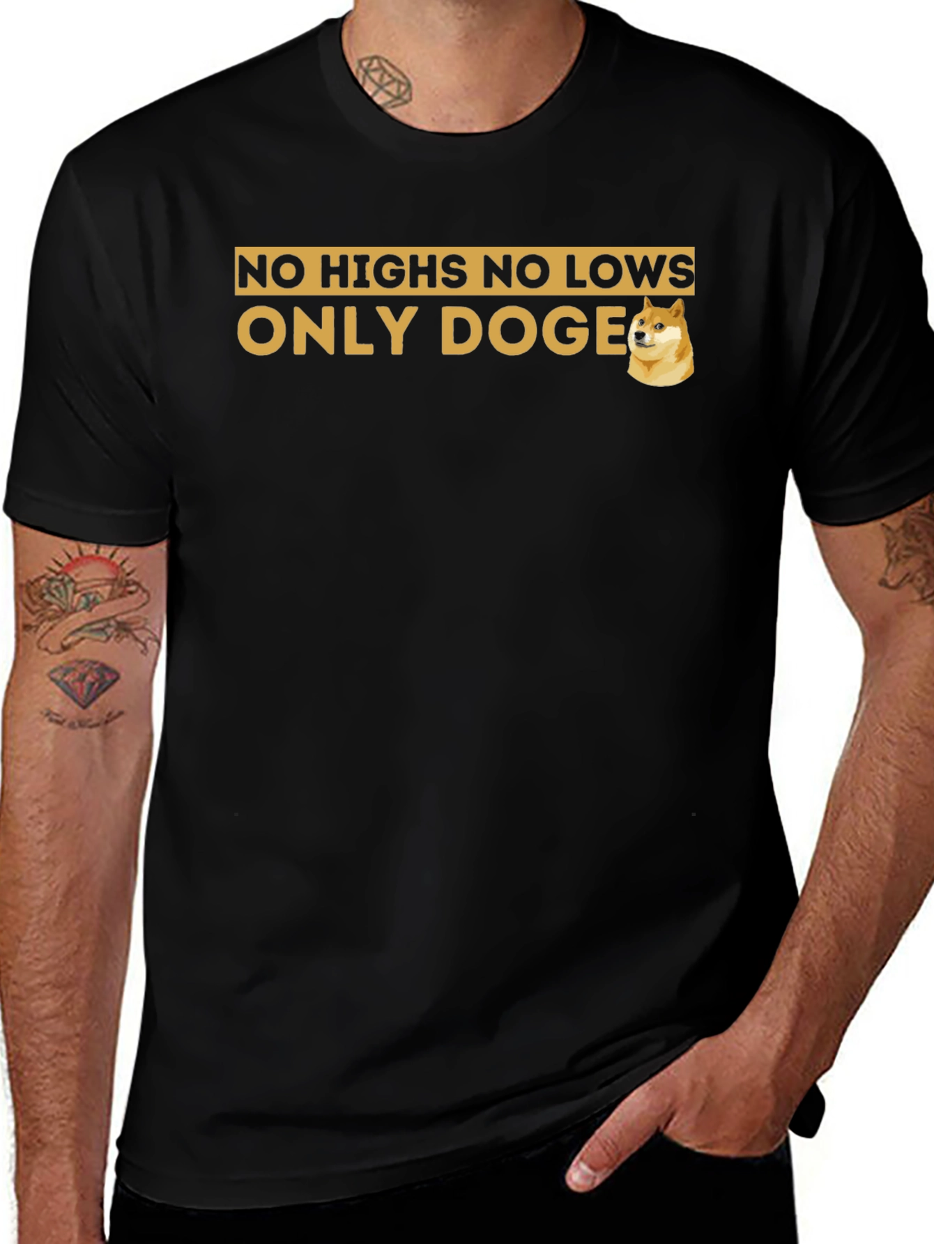 Dogecoin T-Shirt - Crypto Meme Tee