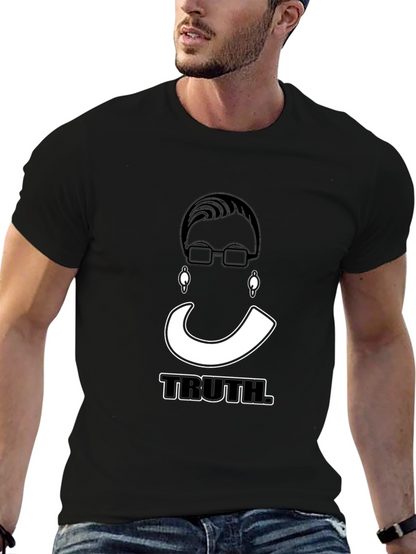 Truth Graphic Tee - Stylish Black T-Shirt