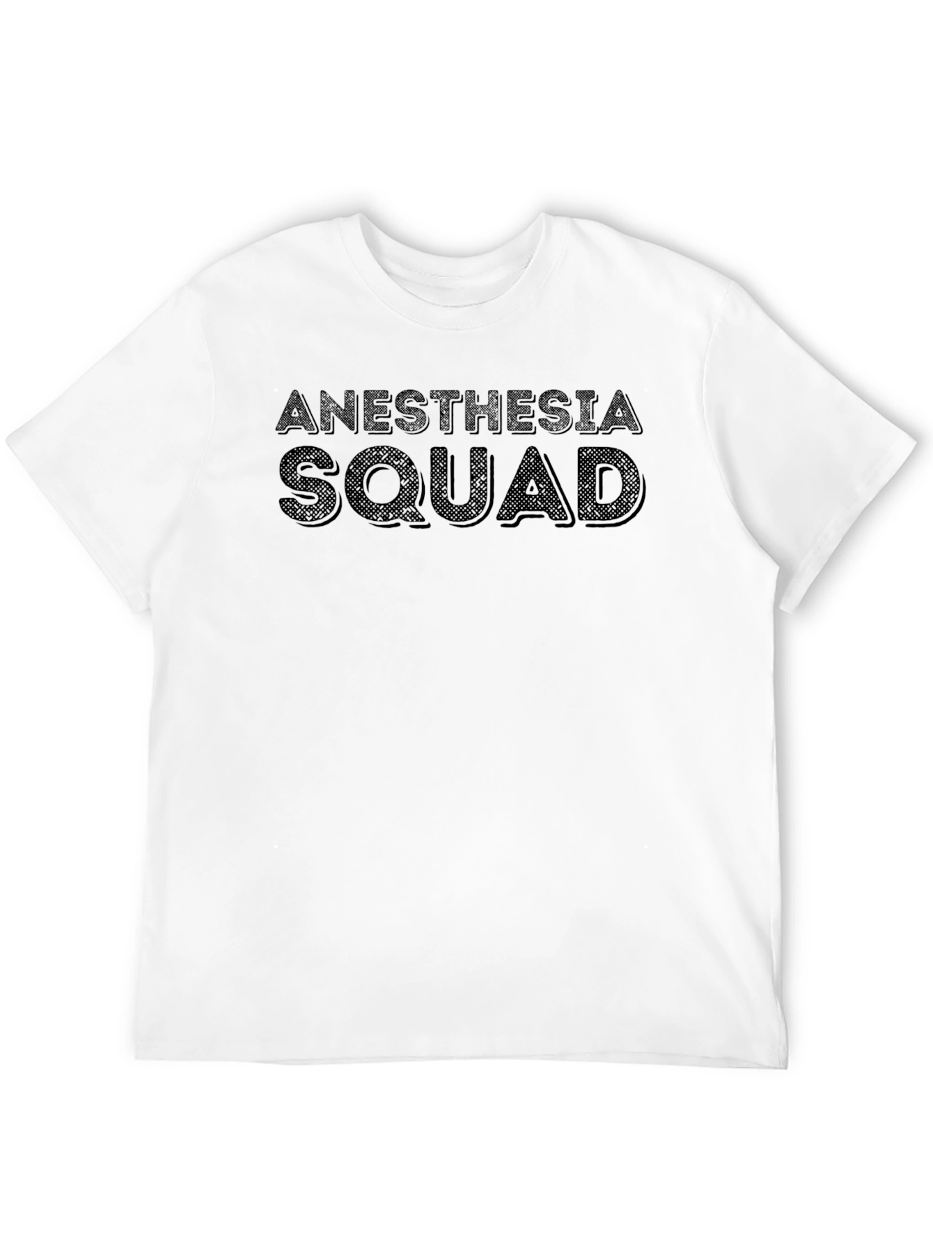 Anesthesia Squad Black T-Shirt - Medical Team Apparel