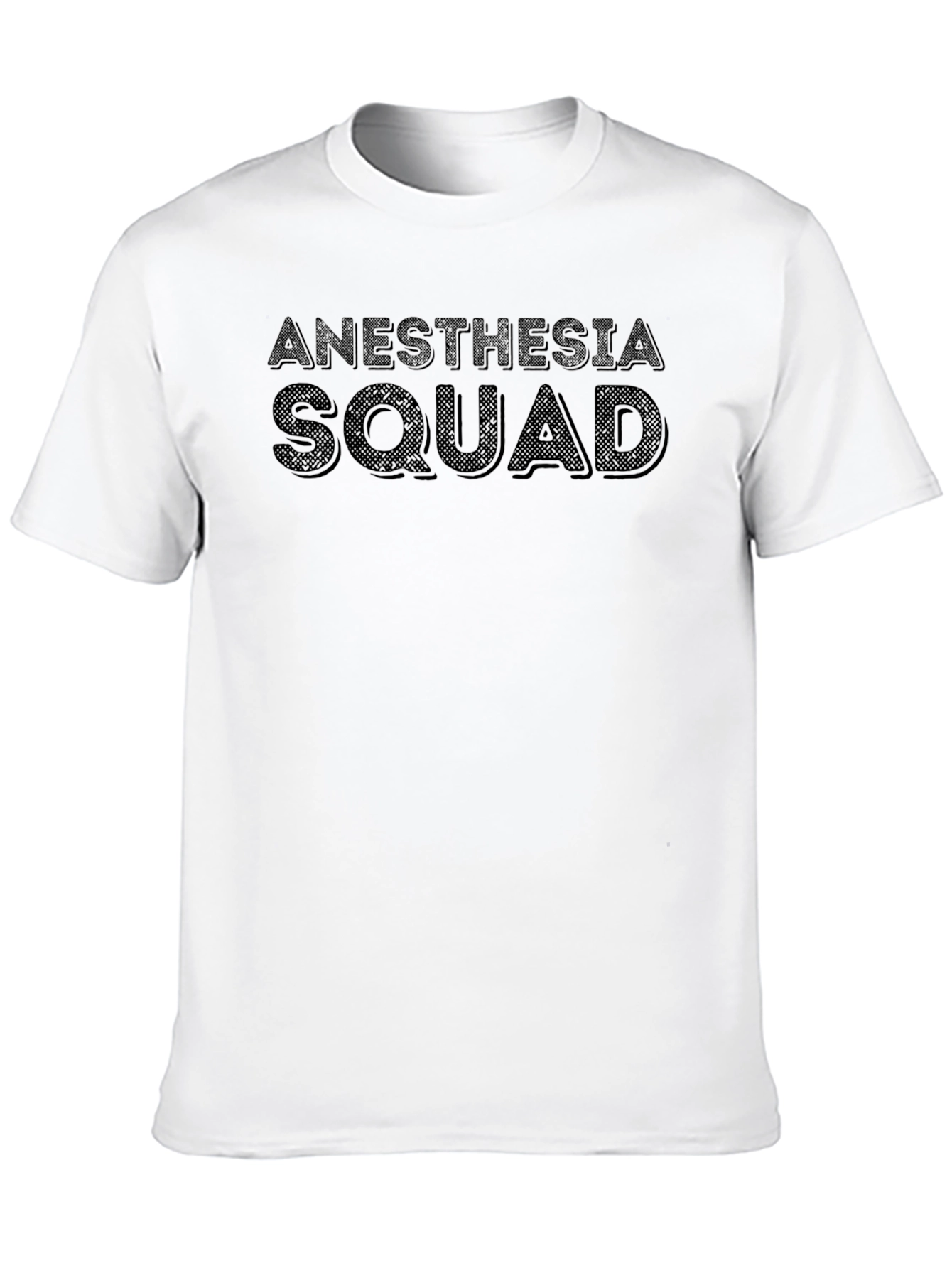 Anesthesia Squad Black T-Shirt - Medical Team Apparel