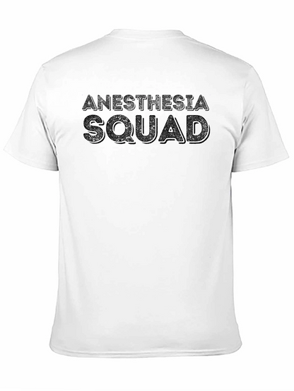 Anesthesia Squad Black T-Shirt - Medical Team Apparel