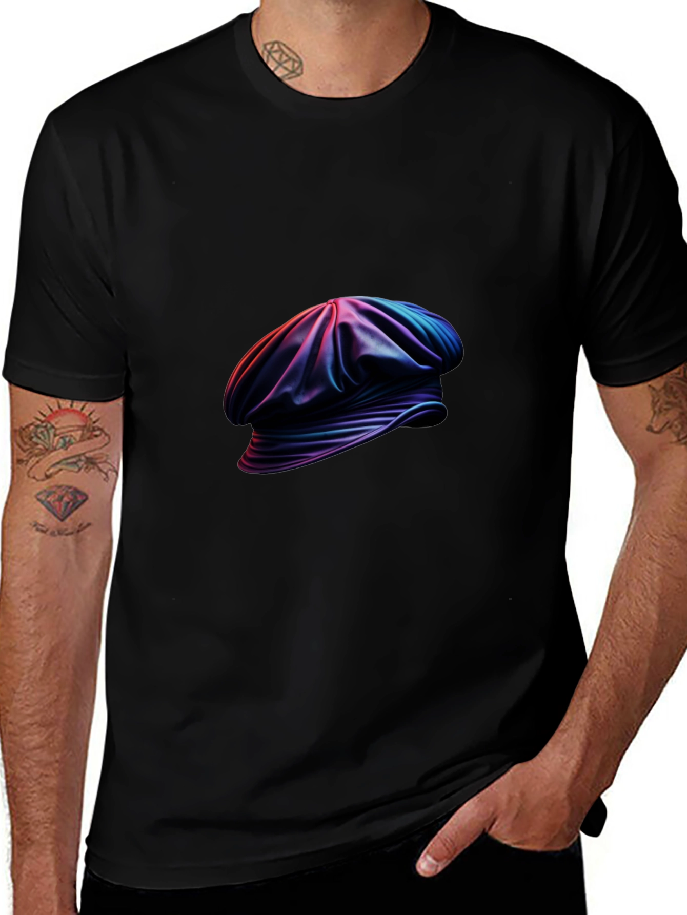 Chefs Hat Graphic Tee - Stylish Culinary Fashion