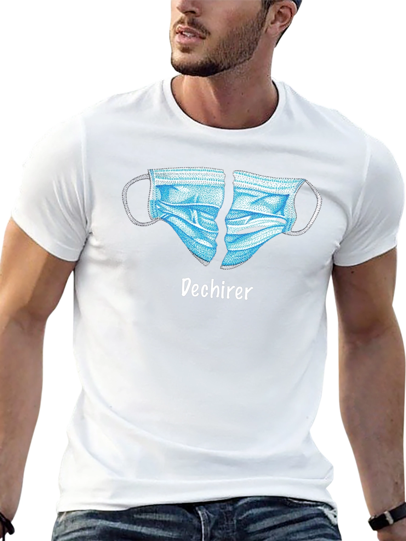 Dechirer Broken Mask T-Shirt