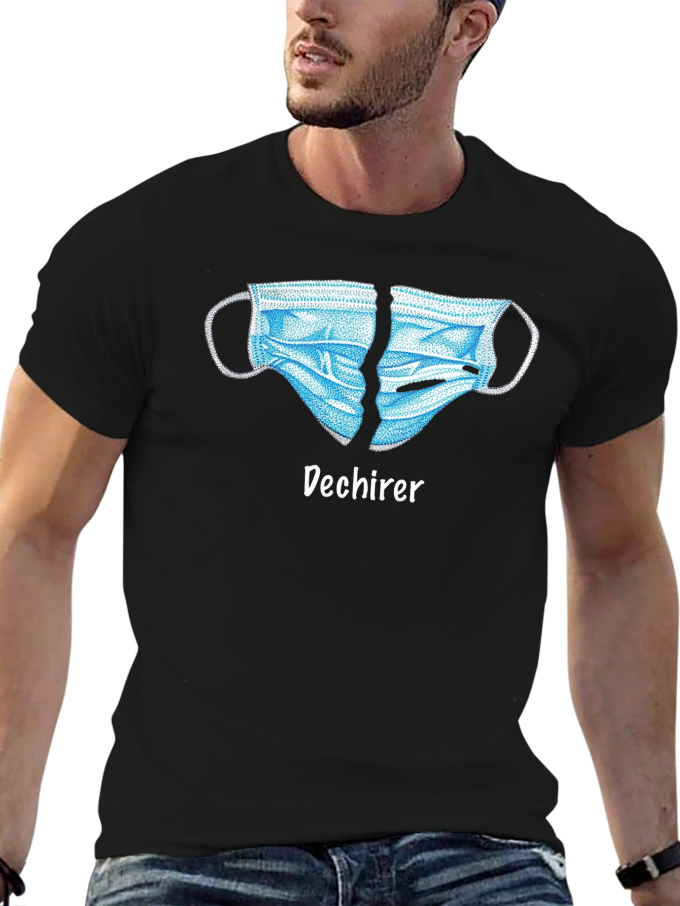 Dechirer Broken Mask T-Shirt