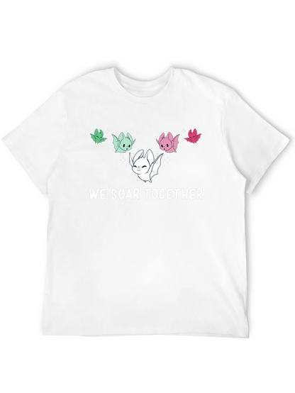 We Soar Together Bat Graphic T-Shirt