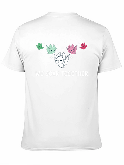 We Soar Together Bat Graphic T-Shirt
