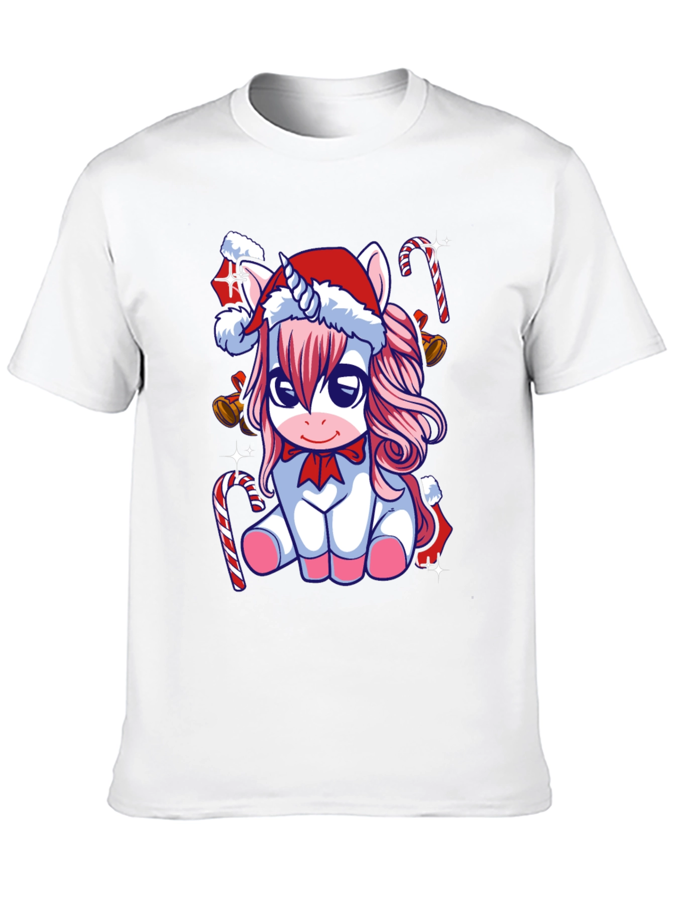 Unicorn Christmas T-Shirt Holiday Tee