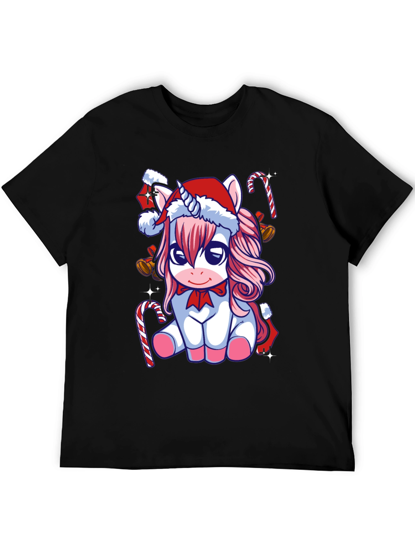 Unicorn Christmas T-Shirt Holiday Tee