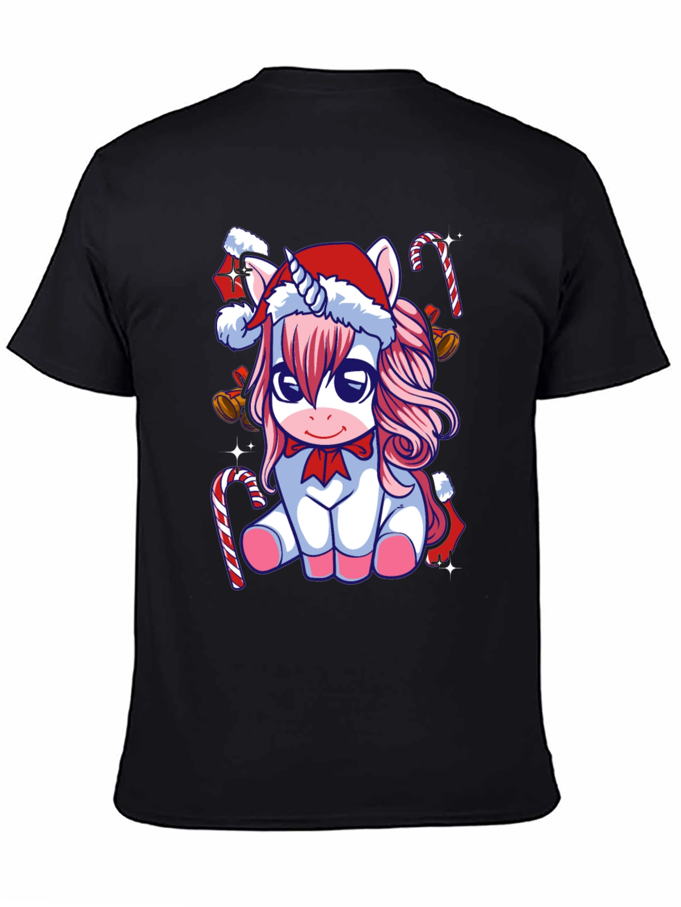 Unicorn Christmas T-Shirt Holiday Tee