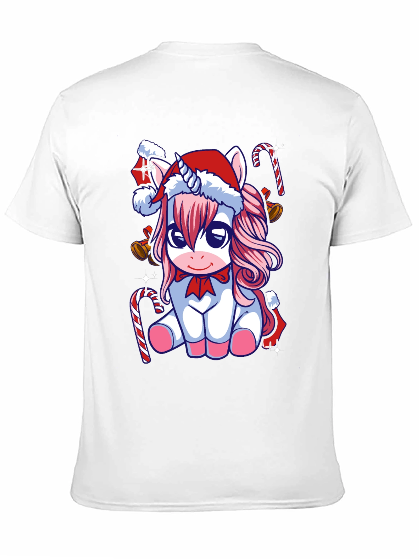 Unicorn Christmas T-Shirt Holiday Tee