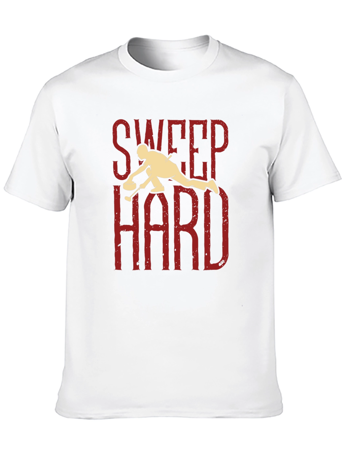 Sweep Hard Curling T-Shirt - Fun Sport Tee