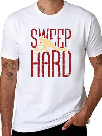 Sweep Hard Curling T-Shirt - Fun Sport Tee