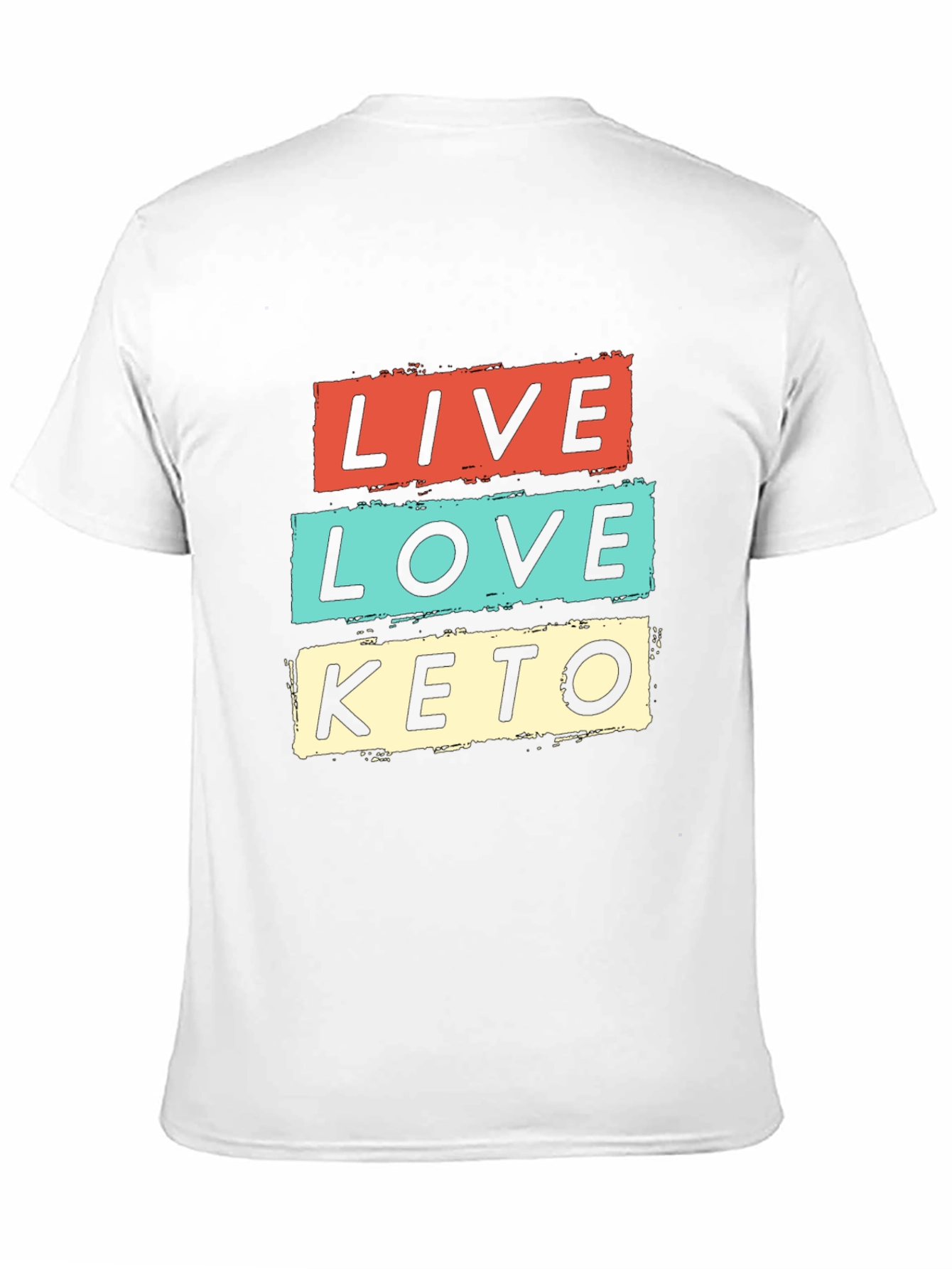 Live Love Keto Graphic T-Shirt