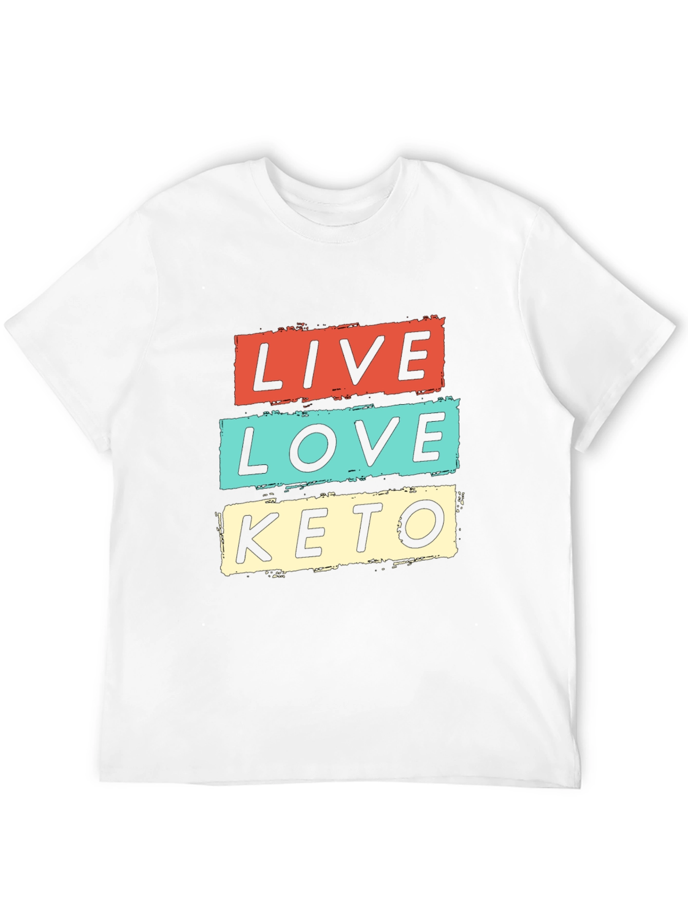 Live Love Keto Graphic T-Shirt