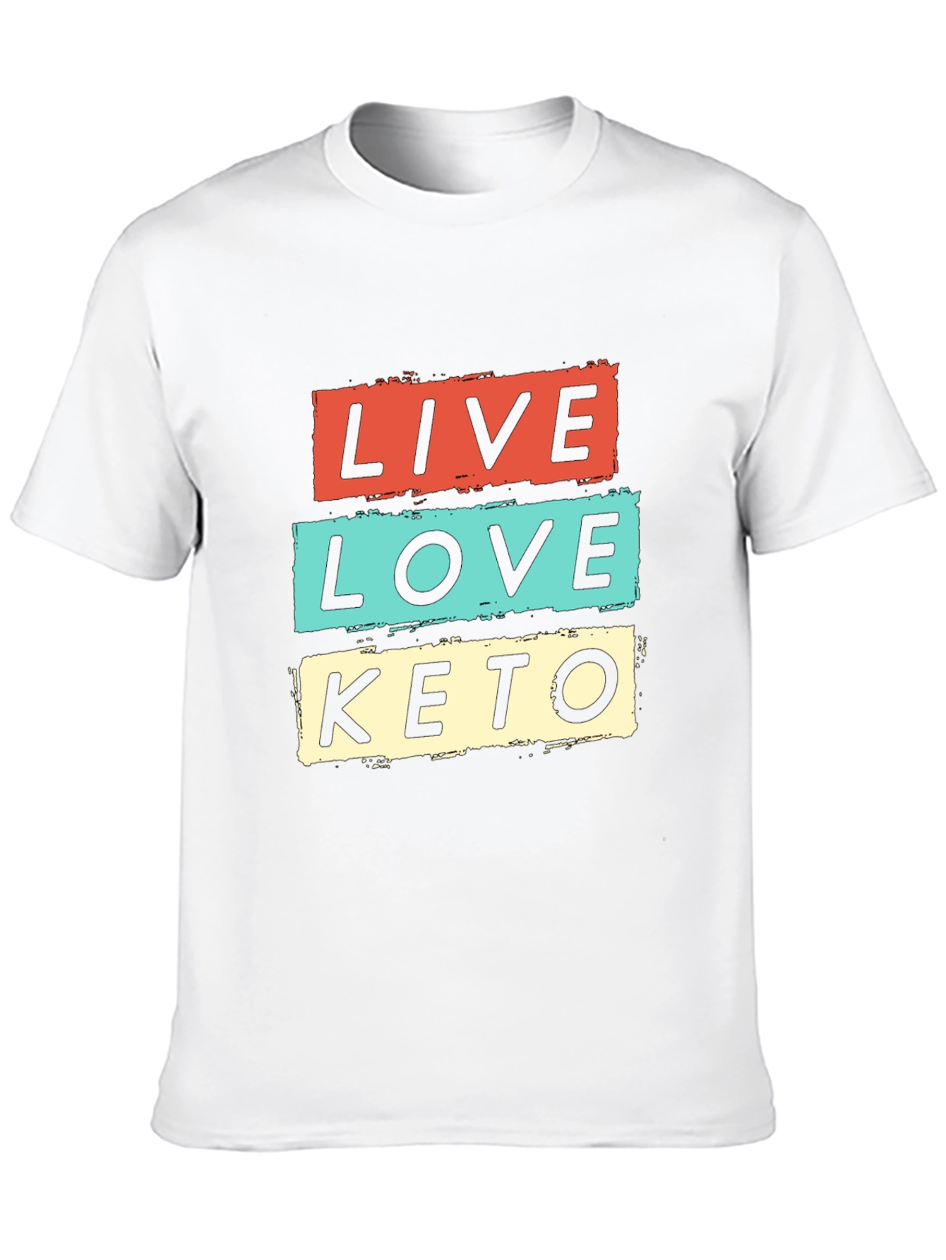Live Love Keto Graphic T-Shirt