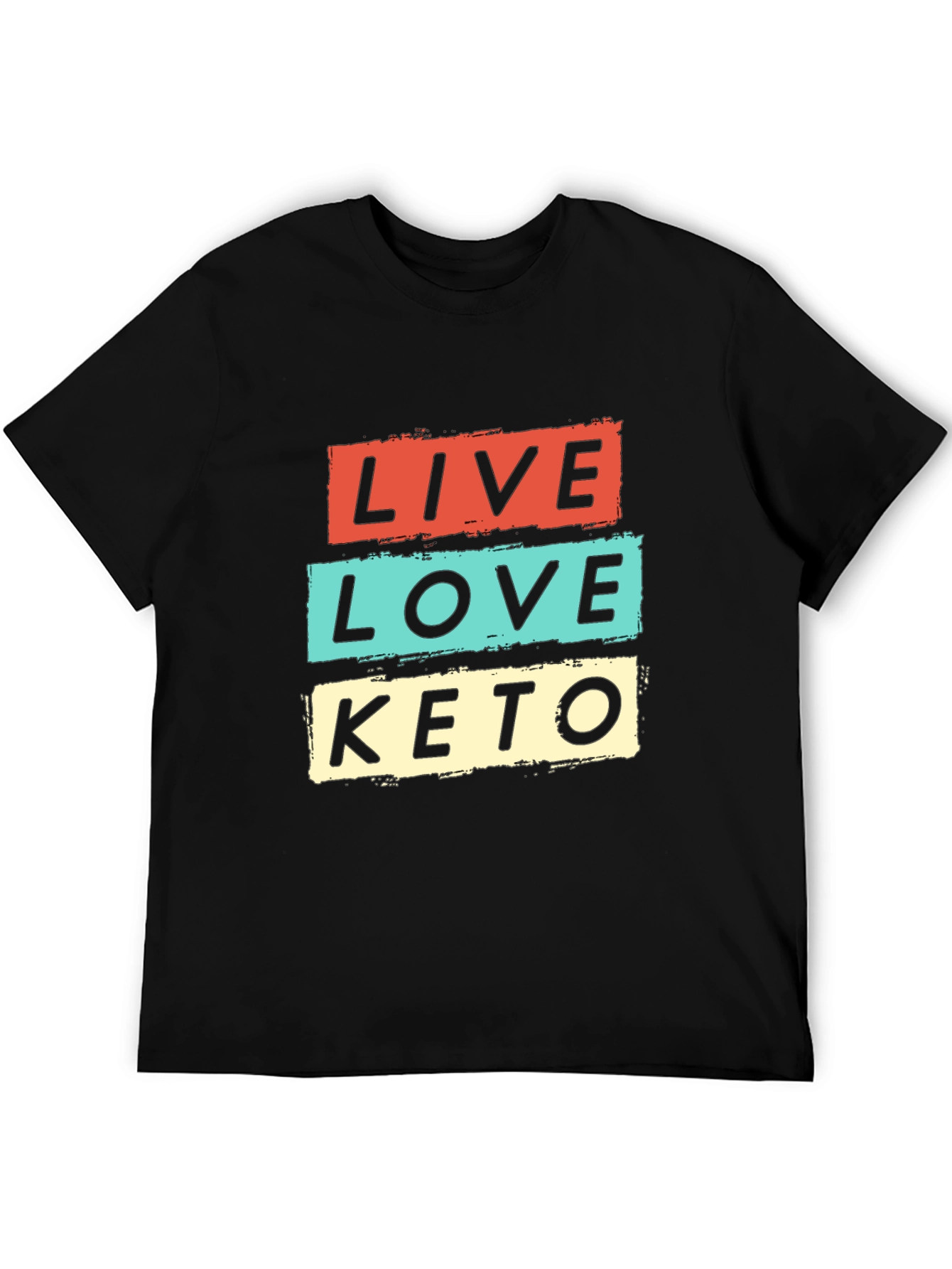 Live Love Keto Graphic T-Shirt