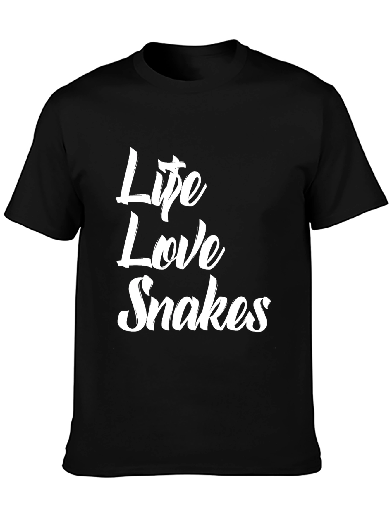 Life Love Snakes Graphic T-Shirt