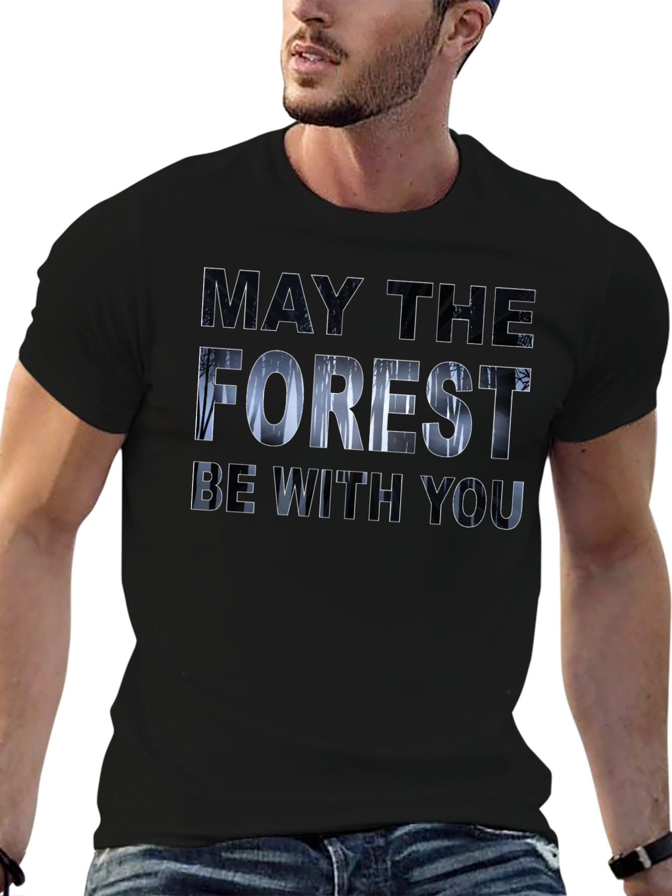 May the Forest Be With You Graphic Tee
