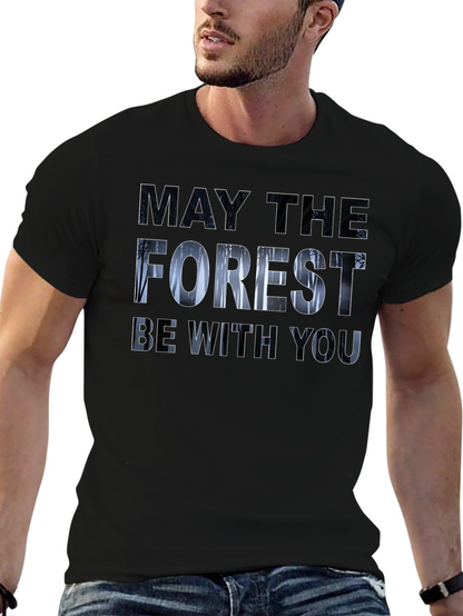 May the Forest Be With You Graphic Tee