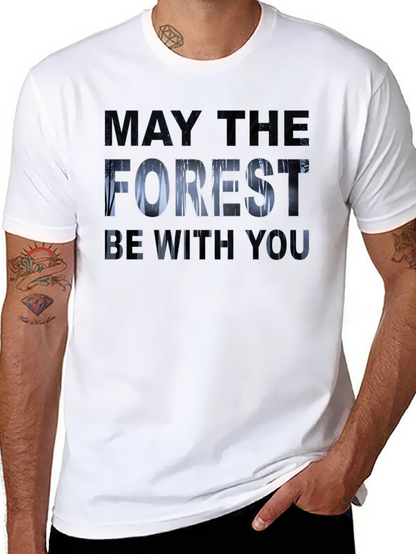 May the Forest Be With You Graphic Tee