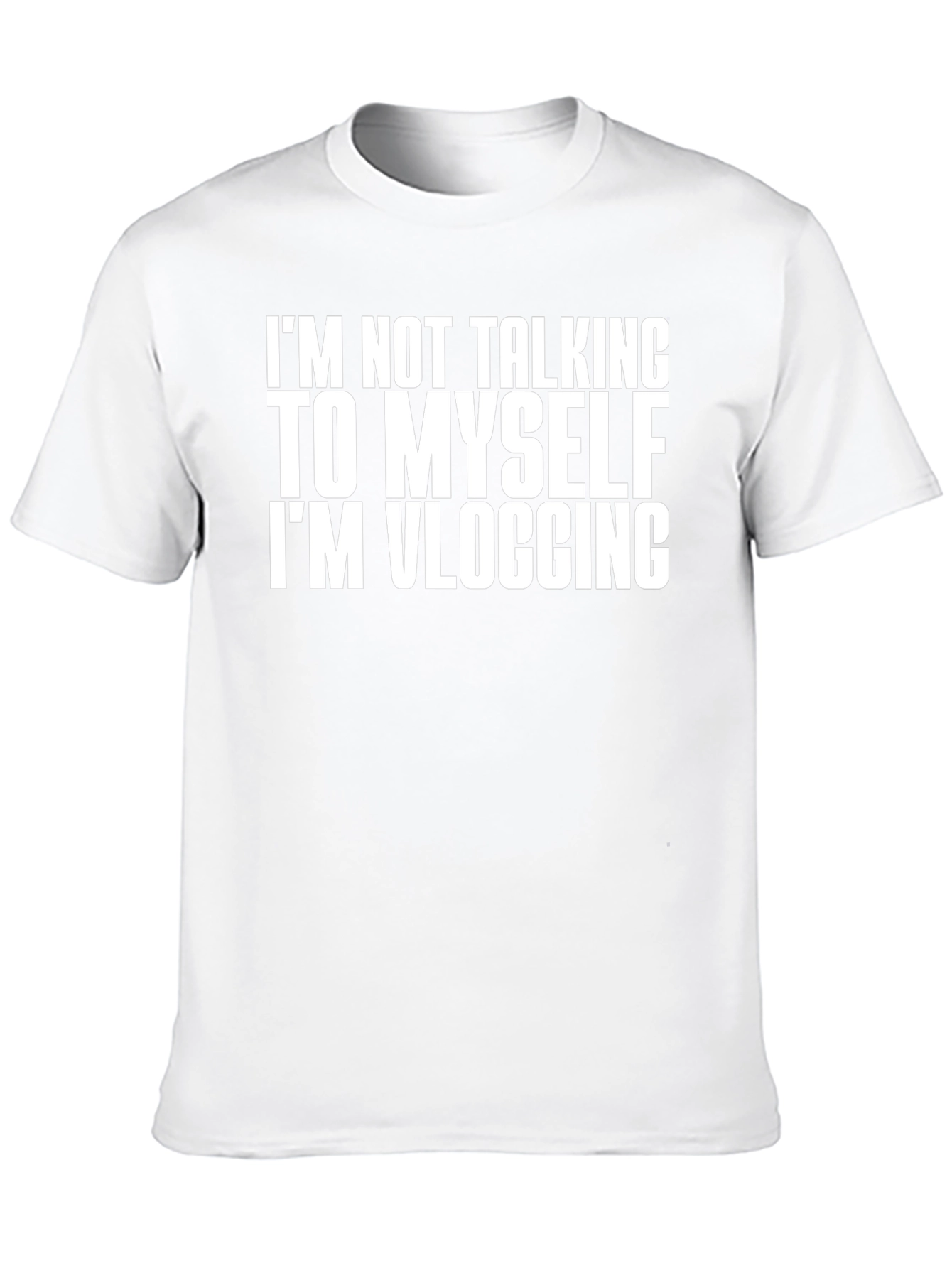 Im Not Talking to Myself Vlogging T-Shirt