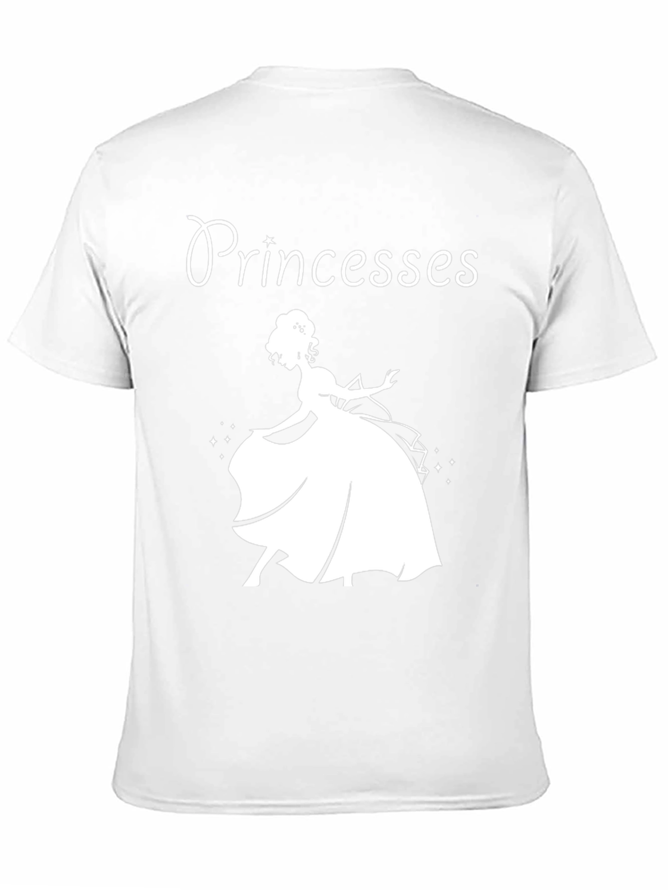 Princesses Graphic Tee - Black Cotton T-Shirt