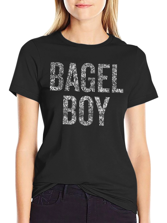 Bagel Boy Graphic T-Shirt - Black