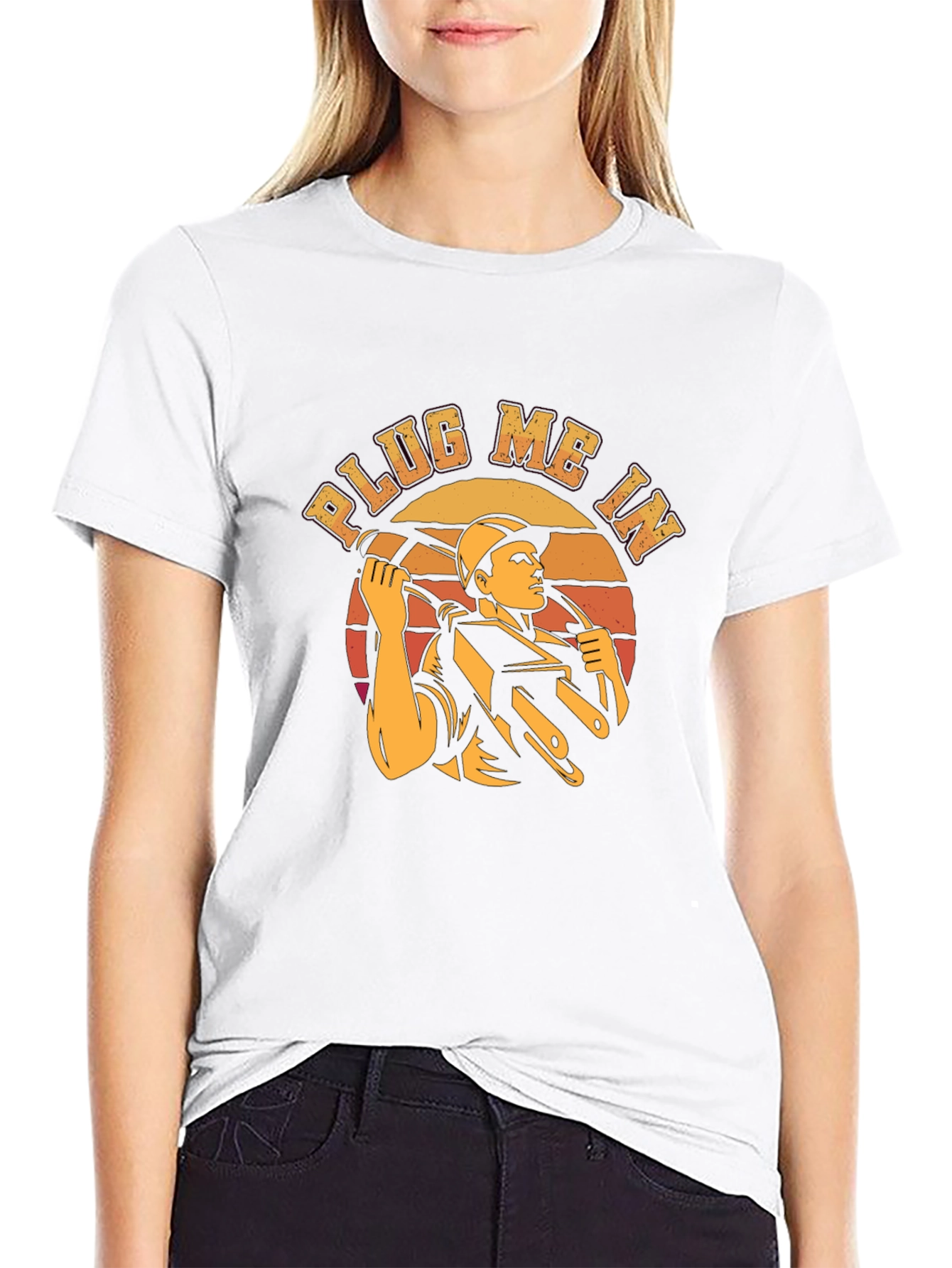 Plug Me In Electrician T-Shirt