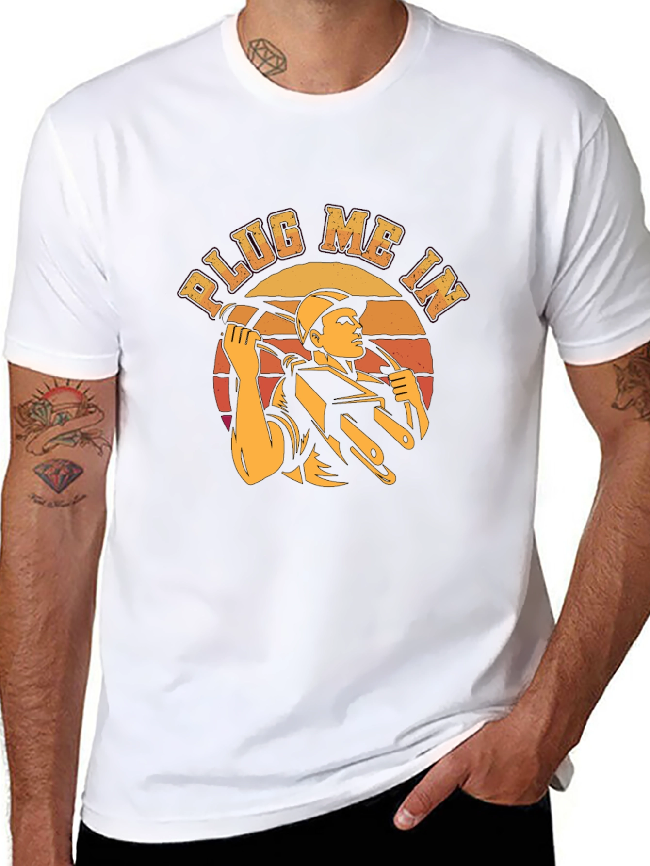 Plug Me In Electrician T-Shirt