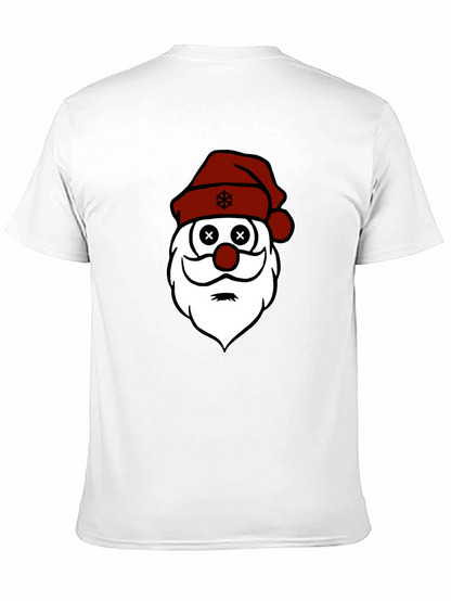 Santa Face Christmas Graphic T-Shirt