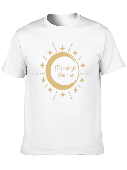 Moonlight Sunrise Graphic Tee - Stylish & Comfortable