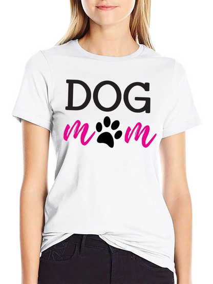 Dog Mom Graphic T-Shirt