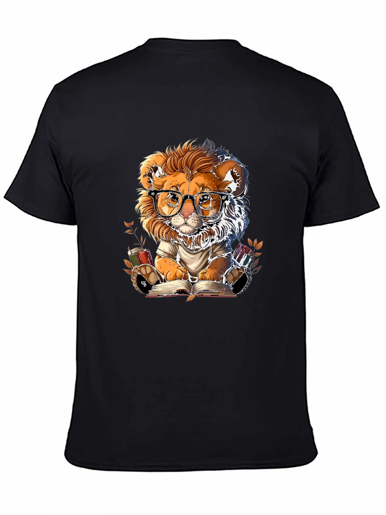 Lion Reader T-Shirt - Bookish Style