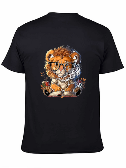 Lion Reader T-Shirt - Bookish Style