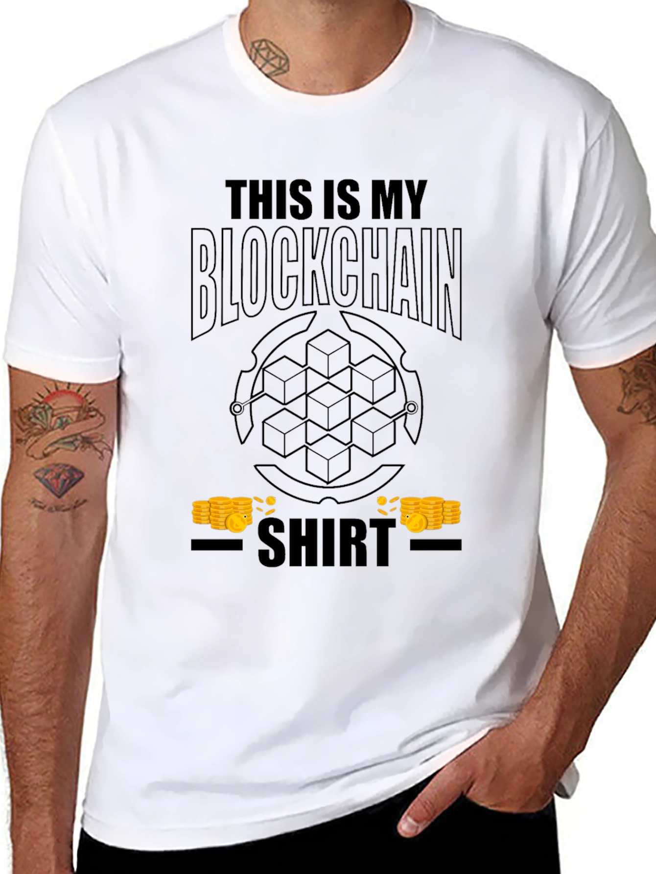 Blockchain Shirt - Crypto Fan Tee