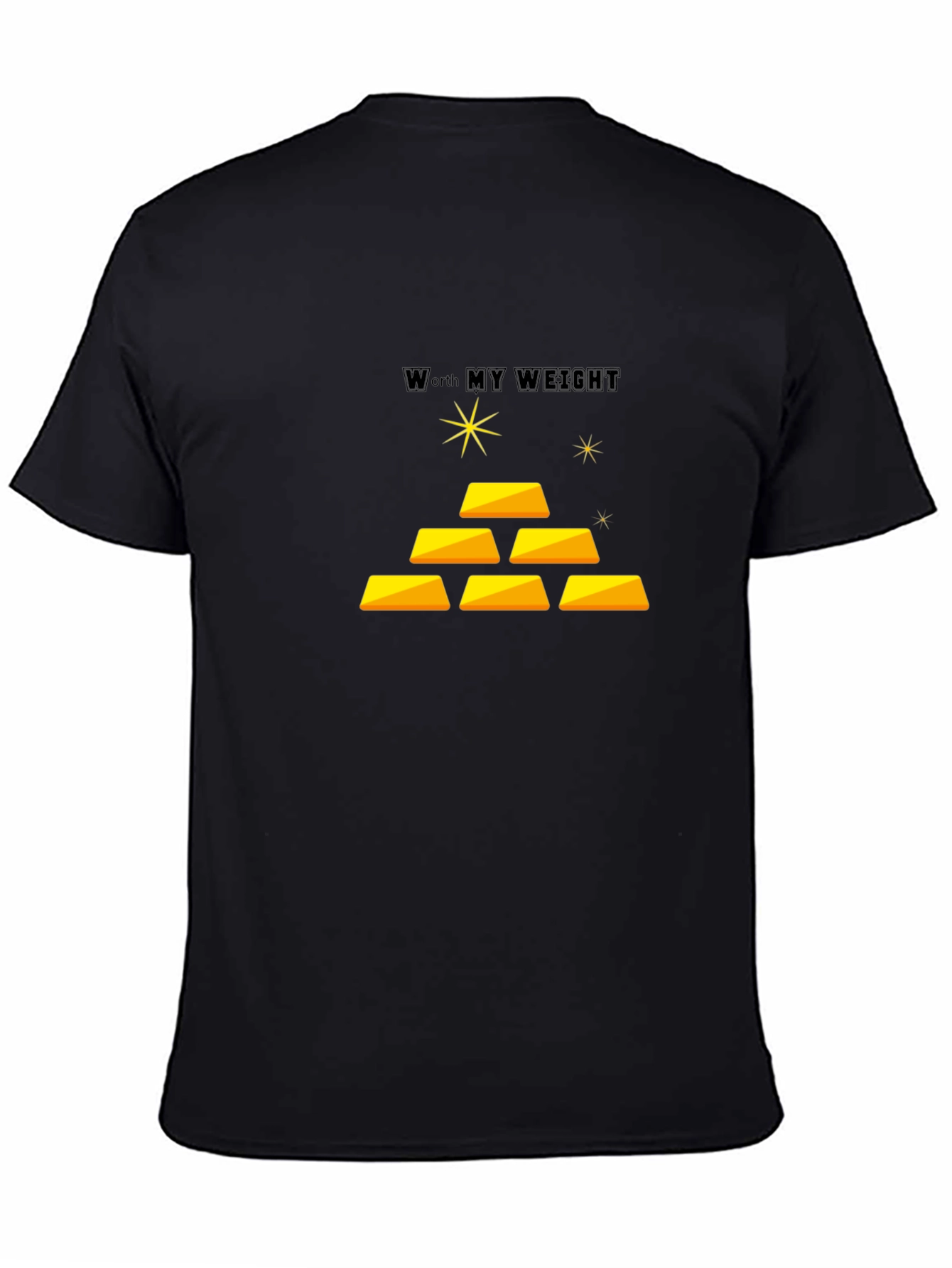 Worth My Weight Black Tee
